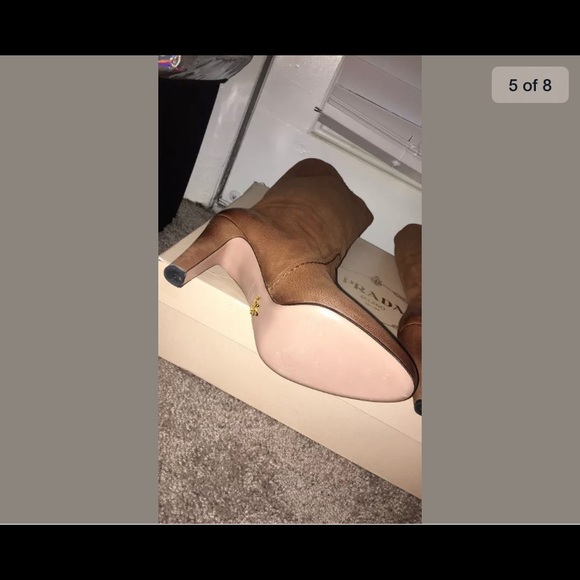 Prada Mid-Calf Leather Boots, EU 41 - Picture 6 of 6